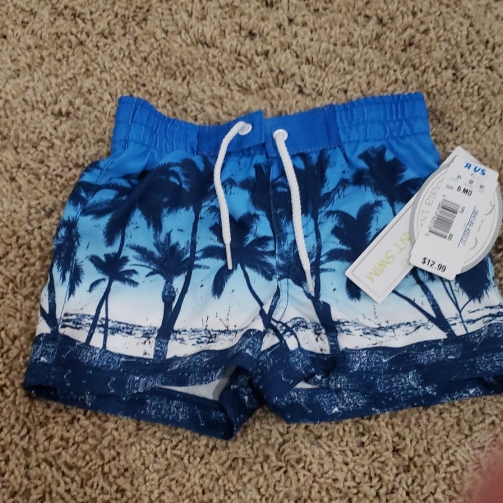 1 NWT 6 Month Swim trunks